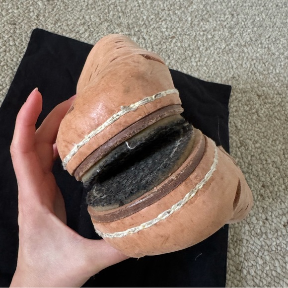 Hender Scheme Crocs Mip-18 Size 1 Vachetta Clog - Picture 9 of 11